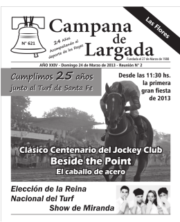Revista Campana de Largada - El Disco Periódico Digital