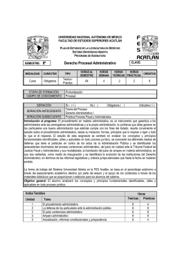 40 Derecho Procesal Administrativo - FES Acatlán