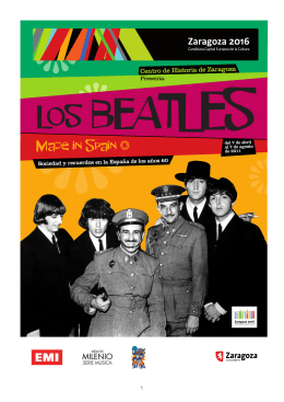 DOSSIER de Prensa Expo Beatles