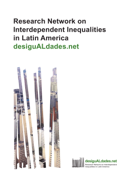 Research Network on Interdependent Inequalities in Latin America