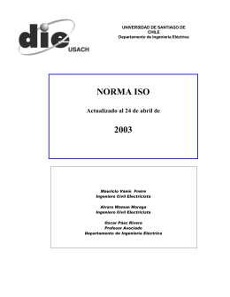 NORMA ISO 2003