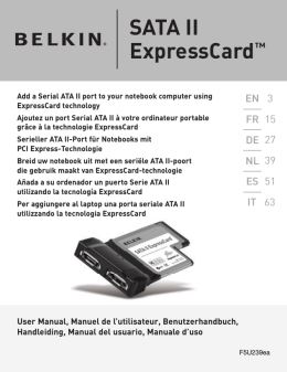 SATA II ExpressCard™