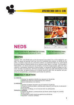 NEDS - Anexo - Aprendiendo con el cine europeo