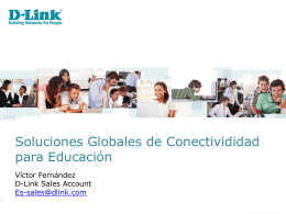 Soluciones Conectividad para Educación - GMA-tic