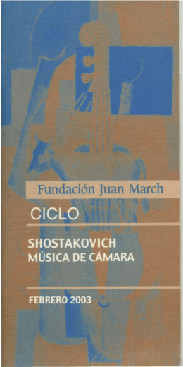 Programa - Fundación Juan March