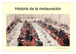 Historia de la Restauración