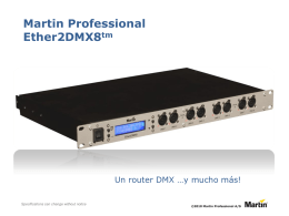 DMX-IN - Martin