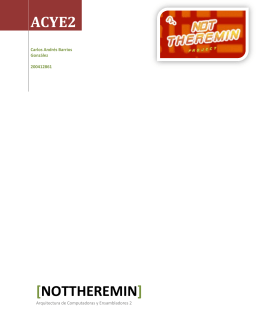 Proyecto notThereMin
