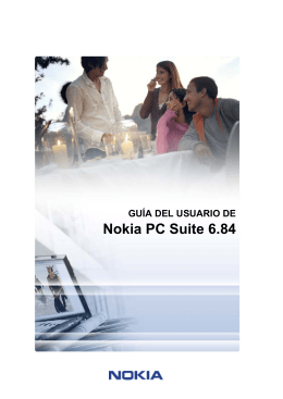 User`s Guide for Nokia PC Suite 6.8