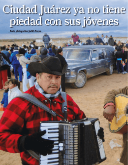 Ciudad Juárez ya no tiene piedad con sus jóvenes
