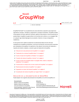 GroupWise