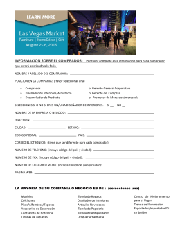 Registration Form (Spanish) [PDF