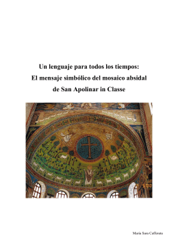 El mensaje simbólico del mosaico absidal de San Apolinar in Classe