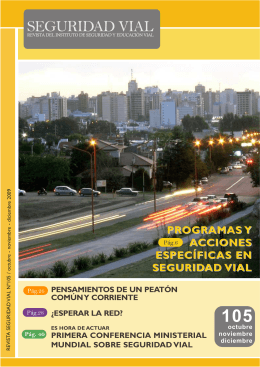 SEGURIDAD VIAL - Municipalidad de Bahía Blanca