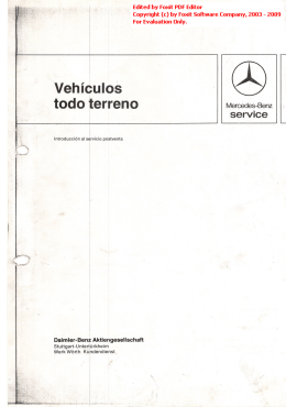 Vehí~ulos todo ~erreno - Club Mercedes G España