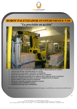 Robot paletizador P200