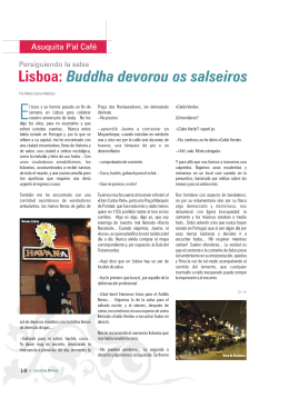 Lisboa: Buddha devorou os salseiros
