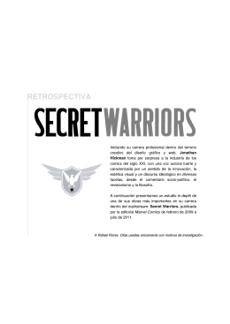 Secret Warriors - Freeware Ideológico sin Compromiso