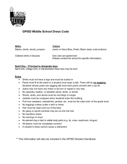 GPISD Middle School Dress Code