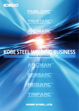 KOBE STEEL WELDING BUSINESS NEGOCIO