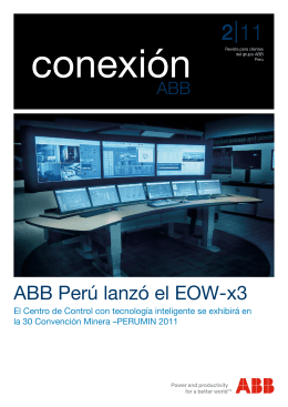 ABB Perú lanzó el EOW-x3
