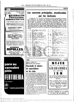 diario abc – los cuarenta principales 1984-09-09