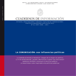 Cuaderno de Información Nº24, 2009-I