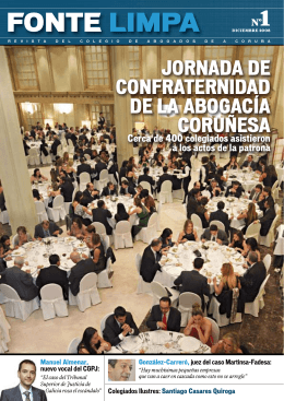 Fonte Limpa - Ilustre Colegio Provincial de Abogados de A Coruña