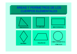Area y Perimetro de las Figuras Geometricas.