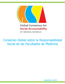 Consenso Global sobre la Responsabilidad Social de las
