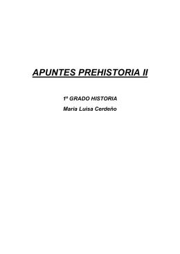 APUNTES PREHISTORIA II
