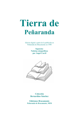 Tierra de Peñaranda - Separata 4