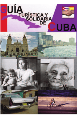 Guía Turística y Solidaria - Solidaridad Española con Cuba
