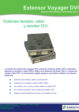 Extensor Voyager DVI