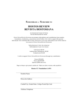 hostos review revista hostosiana - Hostos Community College