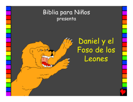 Daniel y el Foso de los Leones