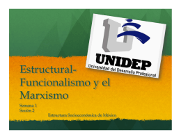 2. estructural funcionalismo y marxismo