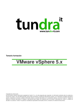 VMware vSphere 5.x