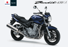 Catálogo de la Suzuki Banit 650