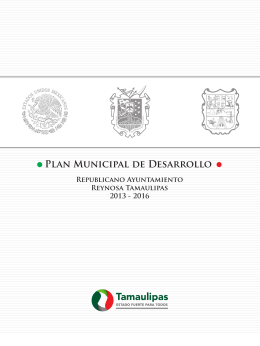 Plan Municipal de Desarrollo 2013 - 2016