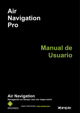 Air Navigation Pro Manual de Usuario