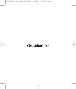 Ovulation® test