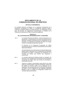 reglamento comision nacional de arbitros 2015.cdr