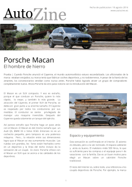 Autozine - Porsche Macan