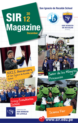 Revista SIR Ingles ok.indd - Colegio San Ignacio de Recalde