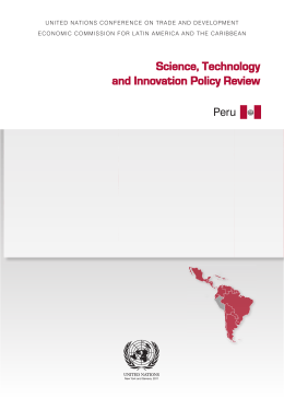 Science, Technology & Innovation Policy Review: Peru