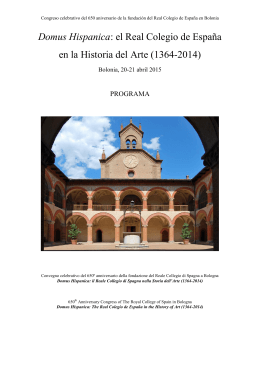 Domus Hispanica: el Real Colegio de España en la
