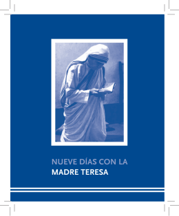 Nueve días con la Madre Teresa