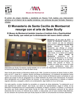 El Monasterio de Santa Cecilia de Montserrat resurge con el arte de