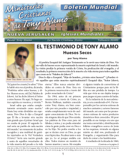 El Testimonio de Tony Alamo - Tony Alamo Christian Ministries